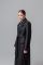 Удлиненное классическое шерстяное пальто (Черный)